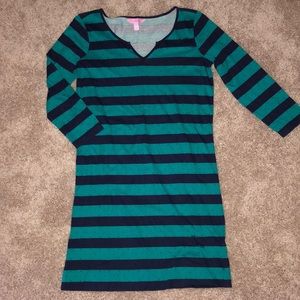 Lilly Pulitzer stripped cotton dress